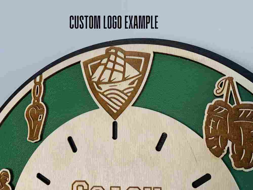 Custom Hockey Coach Clock