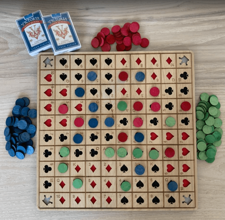 Wooden 5 in a row Board Game