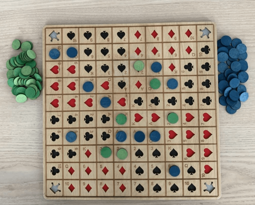 Wooden 5 in a row Board Game